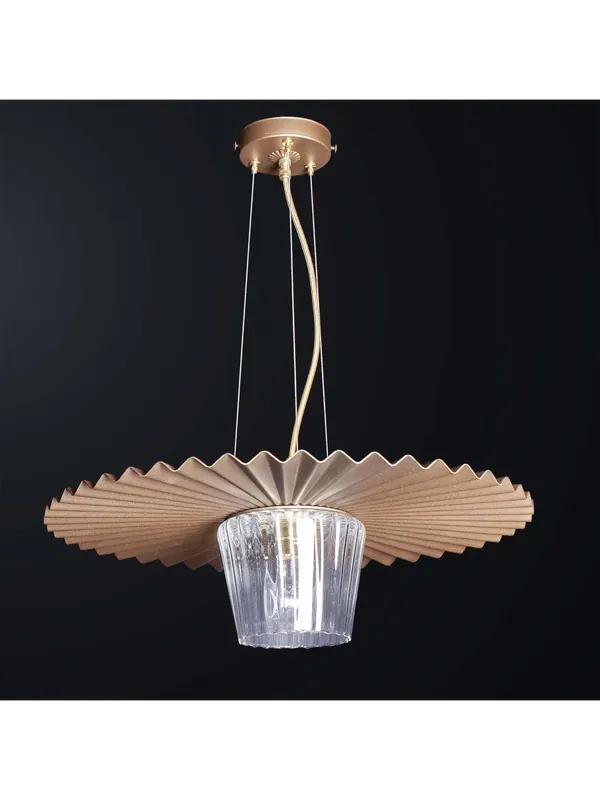 Lampadario a sospensione classico oro a 1 luce BGA 3550-s50 Pagamento Sicuro