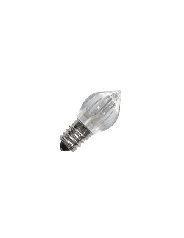 Lampadina a led votiva 24v bianco 2352w e14 0,50w uso cimitero Reso Gratuito