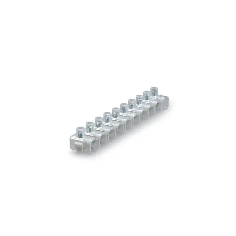 Consegna Rapida scame 812.374 morsetto a stecca mm 2,5 trasparente 812.374