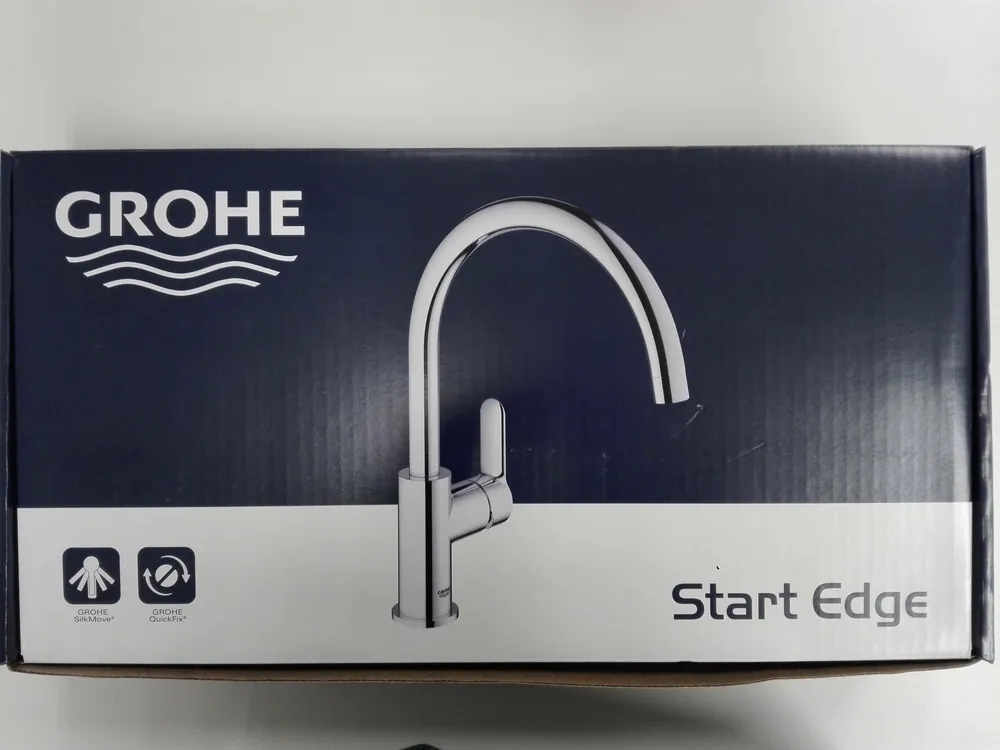 Promozione IDRO-BRIC GROHE MIX LAVELLO CON BOCCA ALTA CROMATO SCARUB0540CR