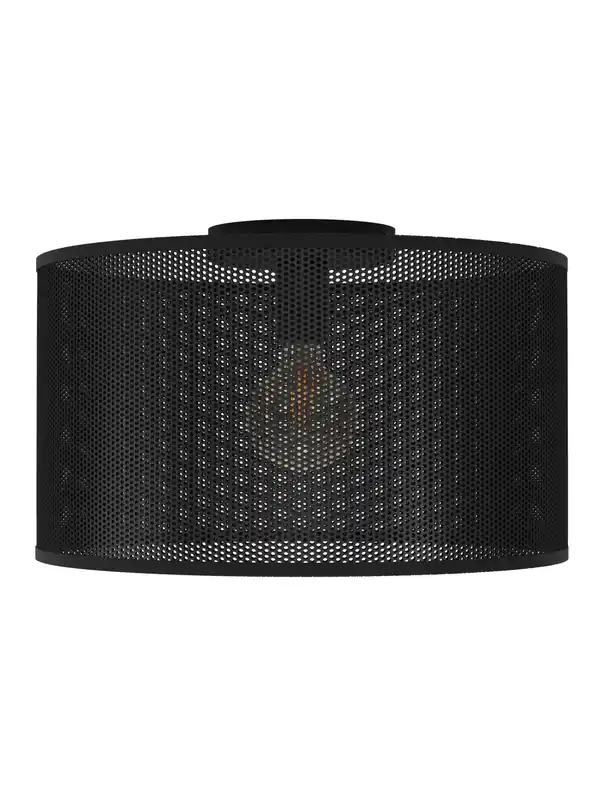 Plafoniera moderna in metallo design nero a 1 luce GL1770 Ordina Subito