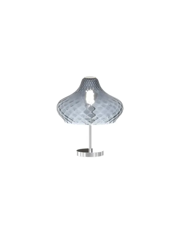 Lumetto lampada moderna con vetro zaffiro a 1 luce tpl 0974 Popolare
