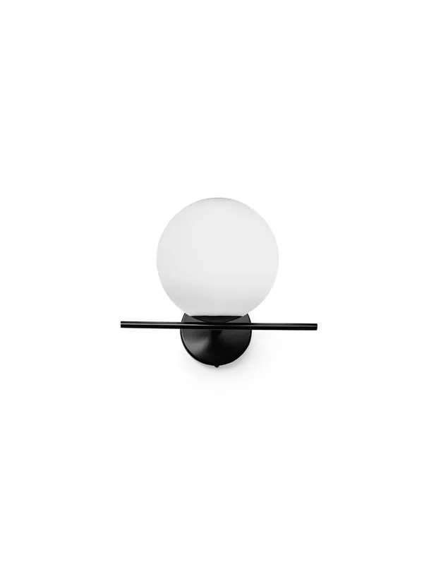 Miloox Jugen black applique moderna da parete 1 luce Più Venduto