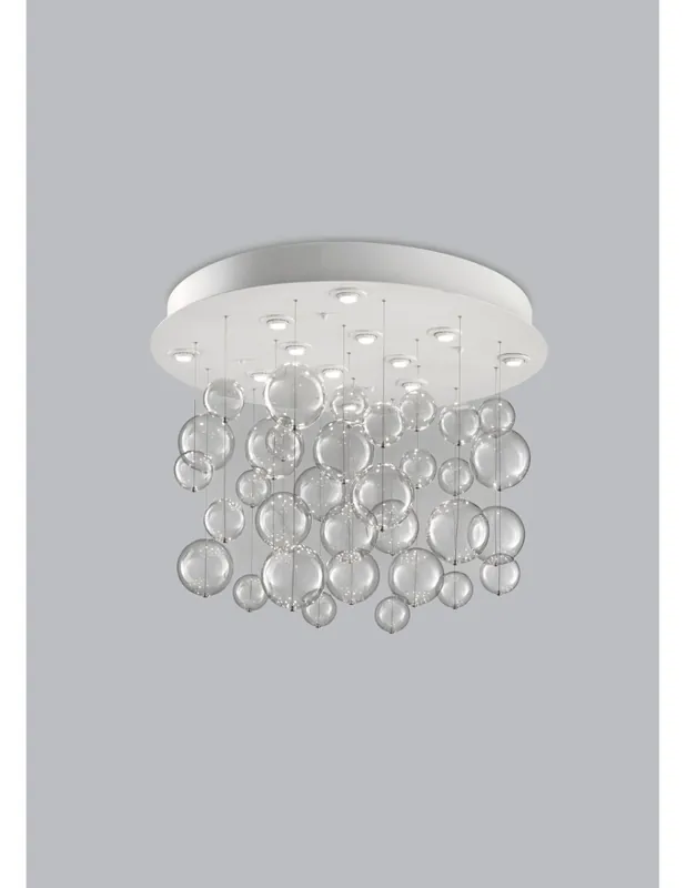 Pagamento Sicuro Bolero Metal lux plafoniera moderna diametro 70 cm