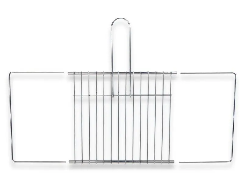 Ultime Pezzi GRATICOLA ESTENSIBILE UNIGRILL 32-64cm per camini e barbecue