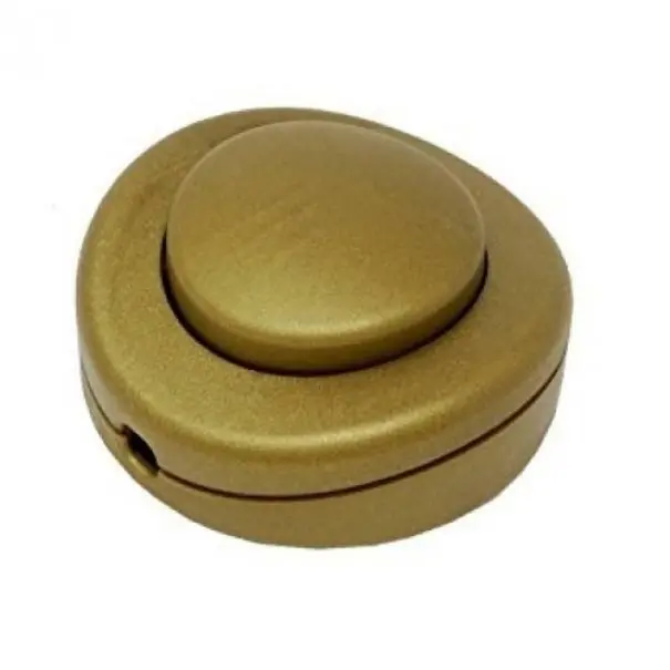 Ordina Subito ELECTRALINE INTERRUTTORE A PEDALE 2A COLOR ORO 70563
