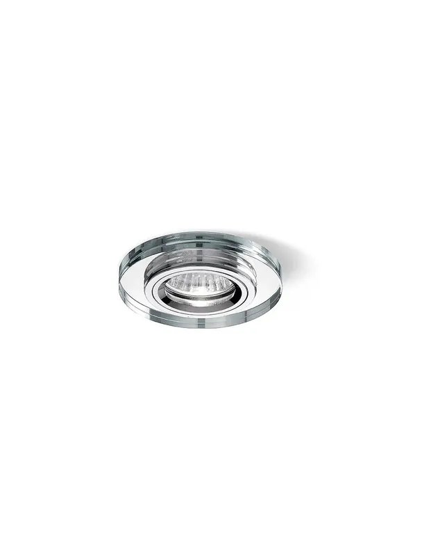 Ultimissimo Modello Gea Led Ophelia GFA320 faretto ad incasso tondo attacco GU10 diffusore in cristallo