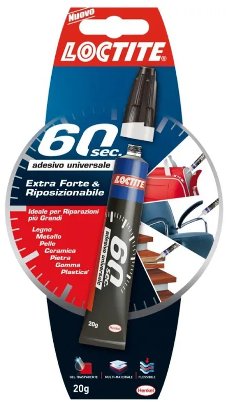 Solo Oggi Adesivo universale rapido Henkal Loctite 20g - 1978092