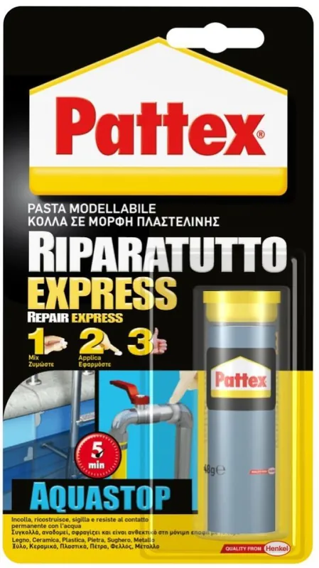Spedizione Espresso Adesivo resistente all‘acqua Henkel Pattex 48g - 1563676