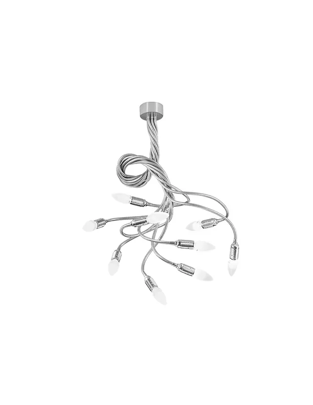 Promo Stagionale Rossini Cambria 3460-9 plafoniera moderna con bracci flessibili