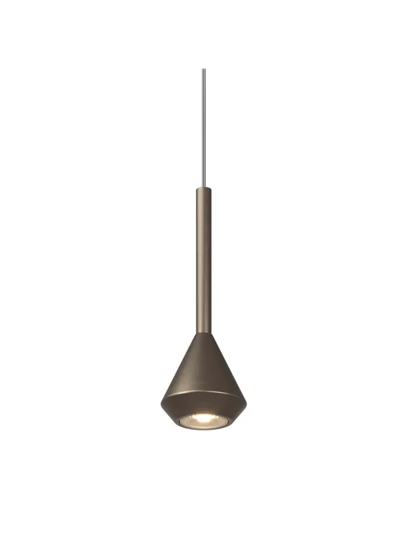 Lampadario a sospensione moderno bronzo 250cm a 1 luce tpl 1001 Occasione Imperdibile