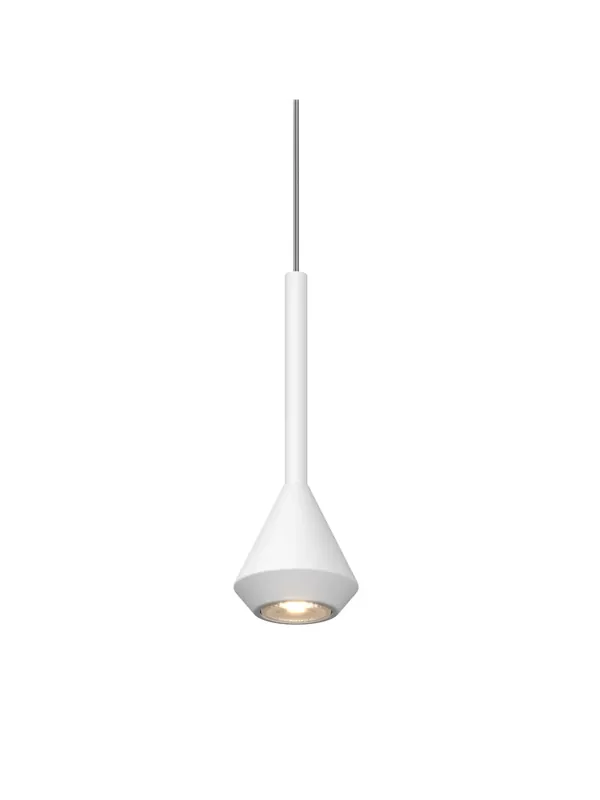 Lampadario a sospensione moderno bianco 250cm a 1 luce tpl 1000 Solo Oggi