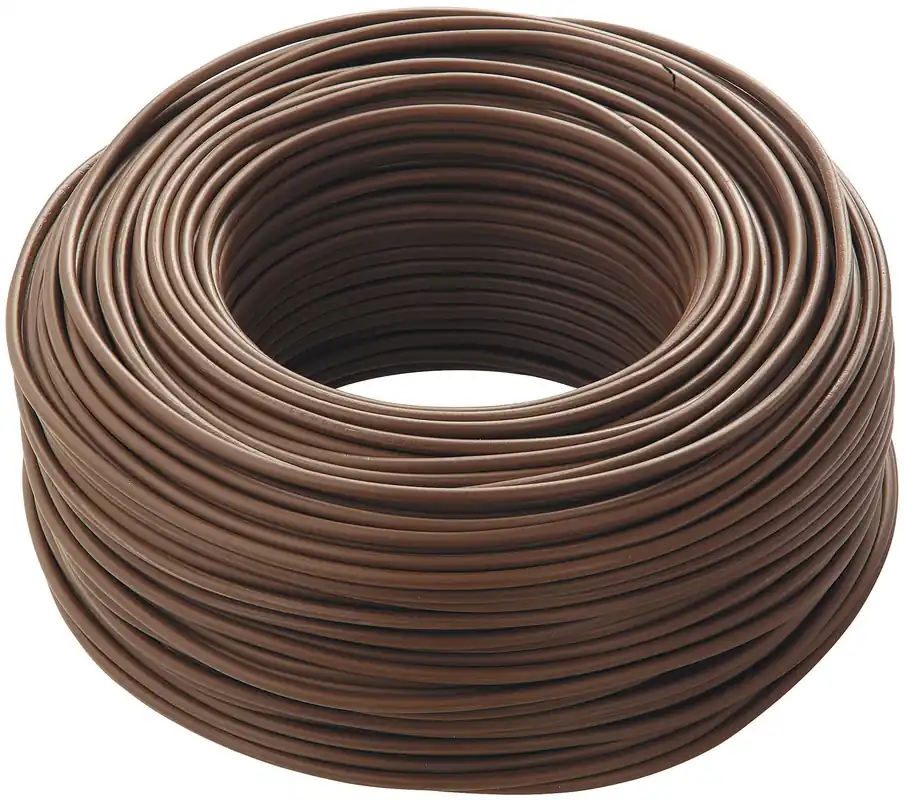 Compra Online CAVI 100 METRI CAVO UNIPOLARE CORDINA FS17 MARRONE SEZIONE 1X1MMQ N07V-K1XMA FS17-1MA/B100