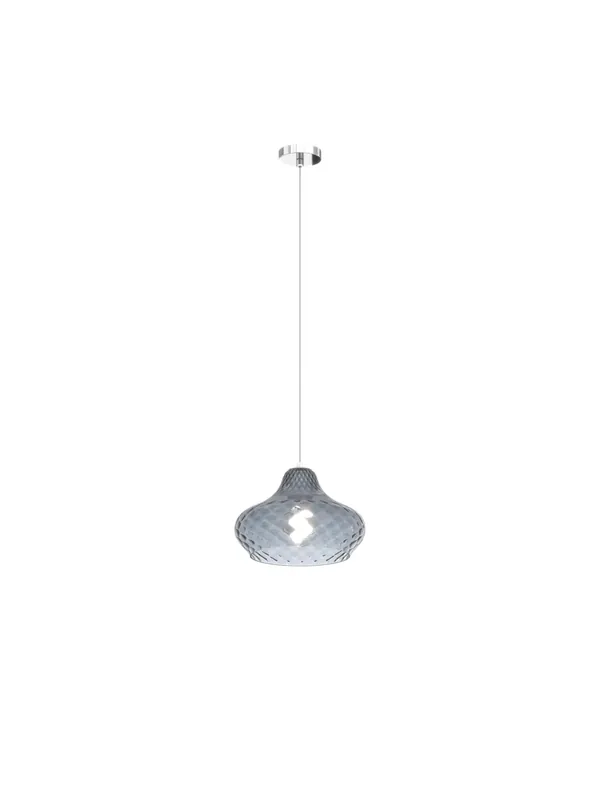 Reso Gratuito Lampadario a sospensione moderno con vetro zaffiro a 1 luce tpl 0978