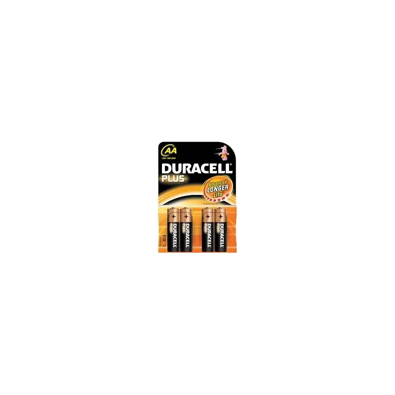 Scelto Dai Clienti duracell batterie stilo alcalina mn1500 1,5Volt plus power DURACELL MN1500GB4