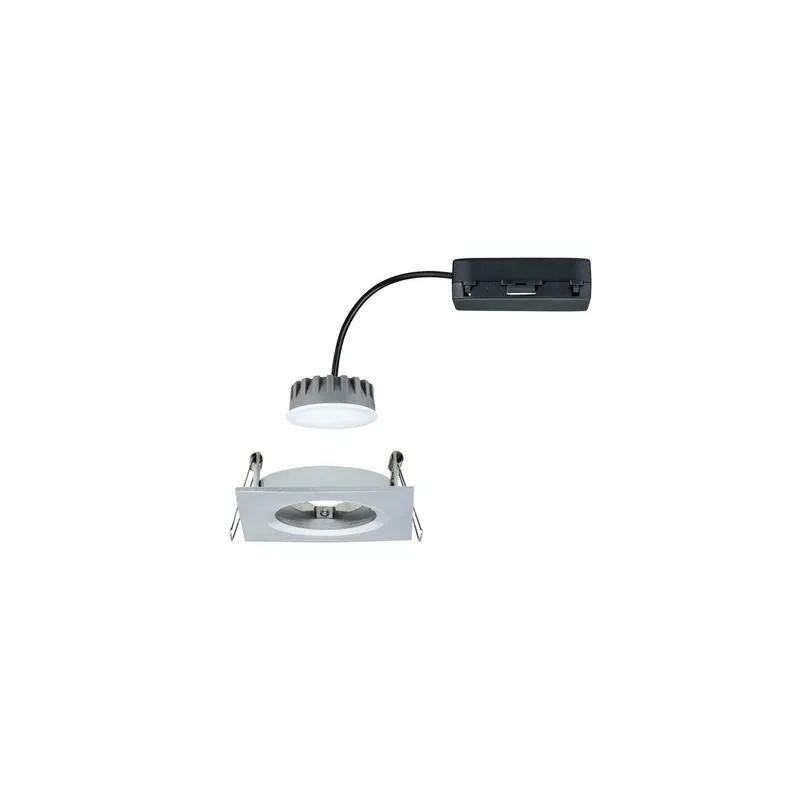 PAULMANN LED INCASSO QUADRATO 6.8 W CON DIMMER LUCE CALDA 2700K 93894 Promozione Esclusiva