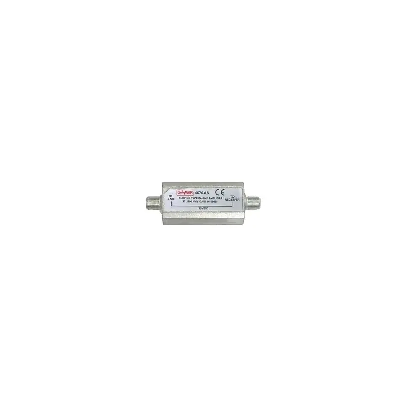 cusano amplificatore di linea satellitare + terrestre da 18 db 45 2400 mhz con connettore f CUSANO 226 Promozione Esclusiva