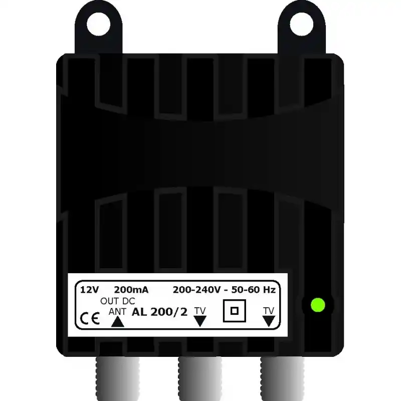 Ultima Occasione cusano al200/2 alimentatoretv da interno 12v 2 uscite 200mA CUSANO 007