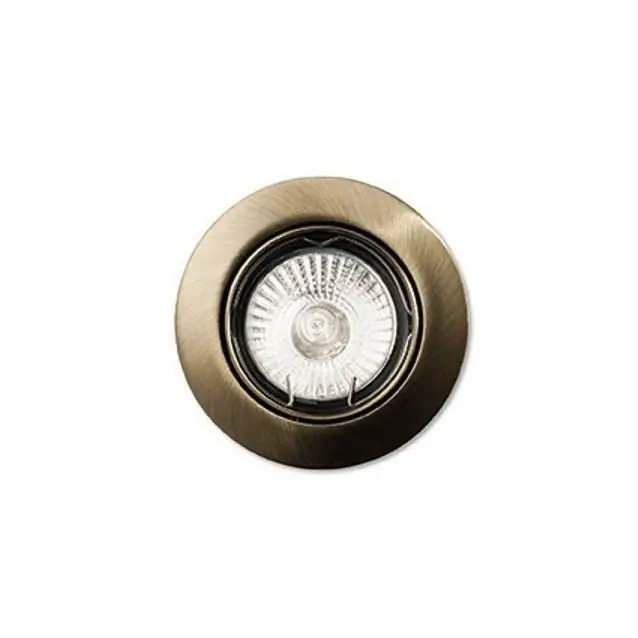 Compra Adesso IDEAL LUX FARETTO AD INCASSO SWING FI1 COLORE BRUNITO 50W GU10 083186/B3