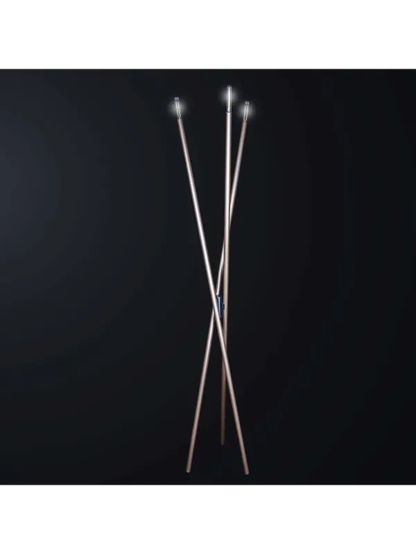 Soddisfatti O Rimborsati Lampada da terra moderna in metallo design oro a 3 luci BGA 3538-pt3