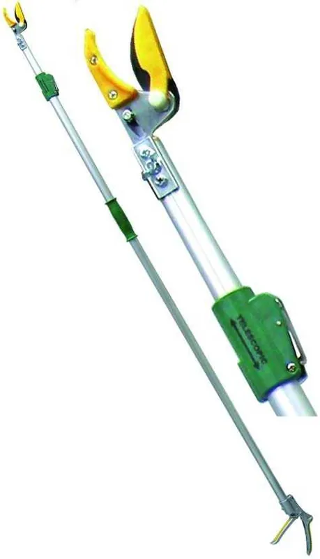 Prezzo Di Fabbrica FORBICI POTATURA TELESCOPICA ASTA TONDA ALLUMINIO 180-300cm
