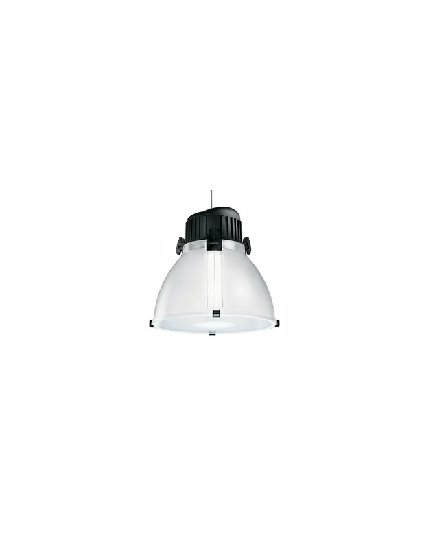 Esclusivo Lampione riflettore zeppel 400 e27 100w nero/traslucido