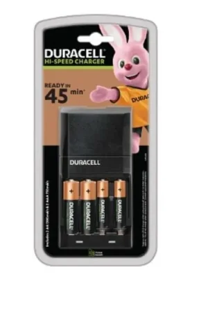 Ultime Pezzi Caricatore ultra veloce Duracell con 2 batteria AA/AAA - CEF27