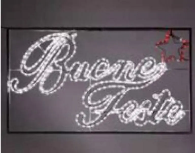Prezzo Basso NEW LAMPS DECORAZIONE BUONE FESTE LED 240V 100X60CM PER USO ESTERNO/INTERNO 60-230