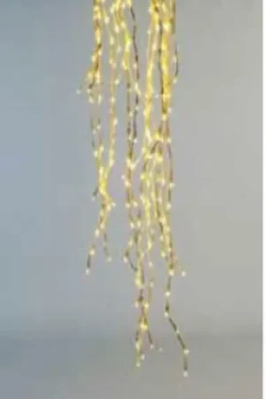 Prezzo Scontato NEW LAMPS CASCATA DI 256 LUCI LED CALDI 1MT 31V PER USO ESTERNO/INTERNO 51-200