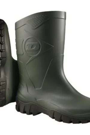 Affare Stivale al tronchetto Dunlop interamente realizzato in PVC, taglia 46