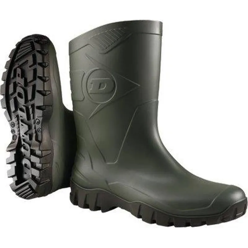 Stivale al tronchetto Dunlop interamente realizzato in PVC, taglia 41 Ultimissimo Modello