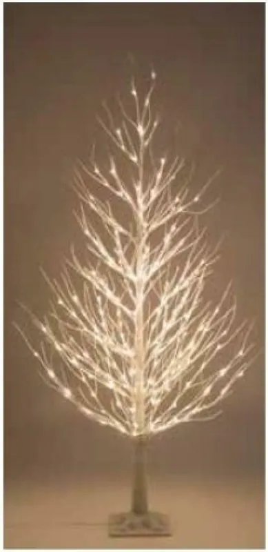 Offerta NEW LAMPS ALBERO LED BIANCO 1,5MT CON TELECOMANDO IR PER USO INTERNO 51-276