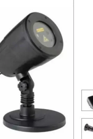 Offerta Del Giorno NEW LAMPS PROIETTORE LASER 8 MOTIVI NATALIZI 5V 10W CON TELECOMANDO RF IP44 USO ESTERNO/INTERNO 60-300