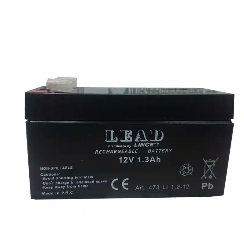lince batteria al piombo 12v 1,2ah lince 473 Consegna Rapida