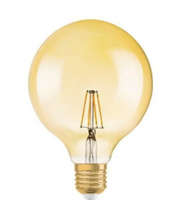 Prezzo Ridotto OSRAM LAMPADINA GLOBO TRASPARENTE LED VINTAGE 1906 A FILAMENTO 2,8W LUCE CALDA 2400K LED808980BOX1