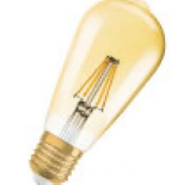 Occasione OSRAM LAMPADINA A PERA VINTAGE LED 4W A FILAMENTO ATTACCO E27 LUCE CALDA 2500K L1906ST6435824