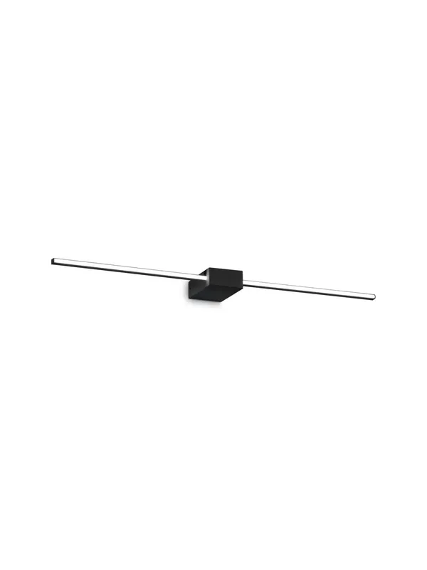 Applique da parete moderno a led design nero 75cm DL1908 Occasione