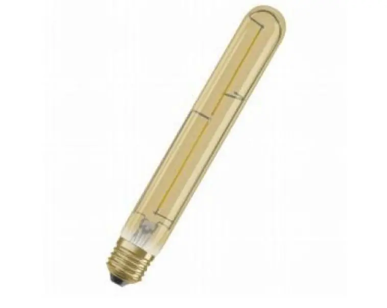 Promozione OSRAM LAMPADINA TUBO LED 5W A FILAMENTO ATTACCO GRANDE E27 LUCE CALDISSIMA 2000K LED808188BOX1