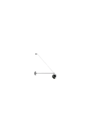 Reso Gratuito Fabbian Beluga Steel D57 D05 lampada a muro moderna
