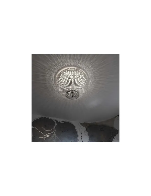 Reso Gratuito Marchetti Helios PL 50 plafoniera moderna in cristallo diametro 50 cm