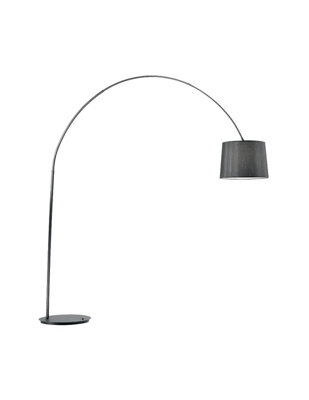Prezzo Scontato Ideal Lux Dorsale piantana ad arco total black