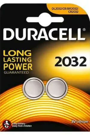 DURACELL 2 PILE AL LITIO 3V DL2032 DL2032/B2 Affare