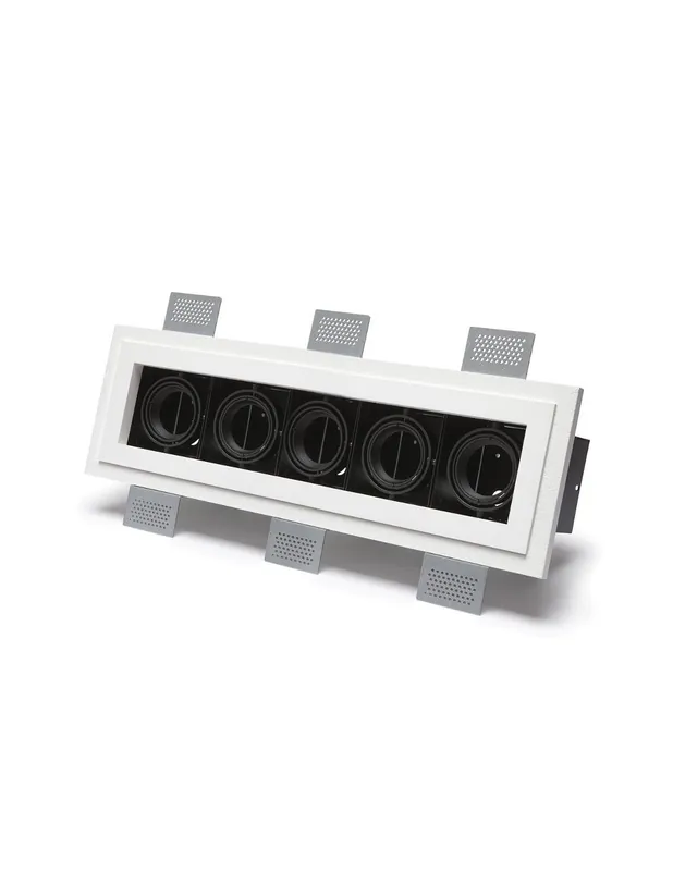 9010 4246E faretto incasso orientabile a 5 luci Prezzo Ridotto