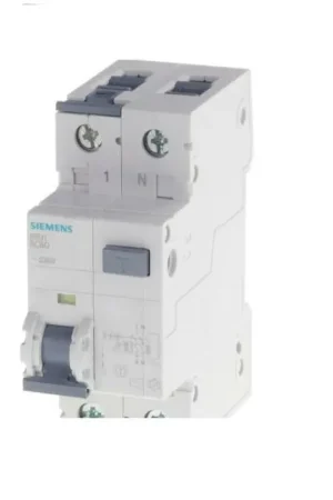 Direttamente Dal Produttore SIEMENS INTERRUTTORE MAGNETOTERMICO DIFFERENZIALE 4.5 KA 1P+N TIPO AC 300MA 5SU1653-1KK10 5SU16531KK10