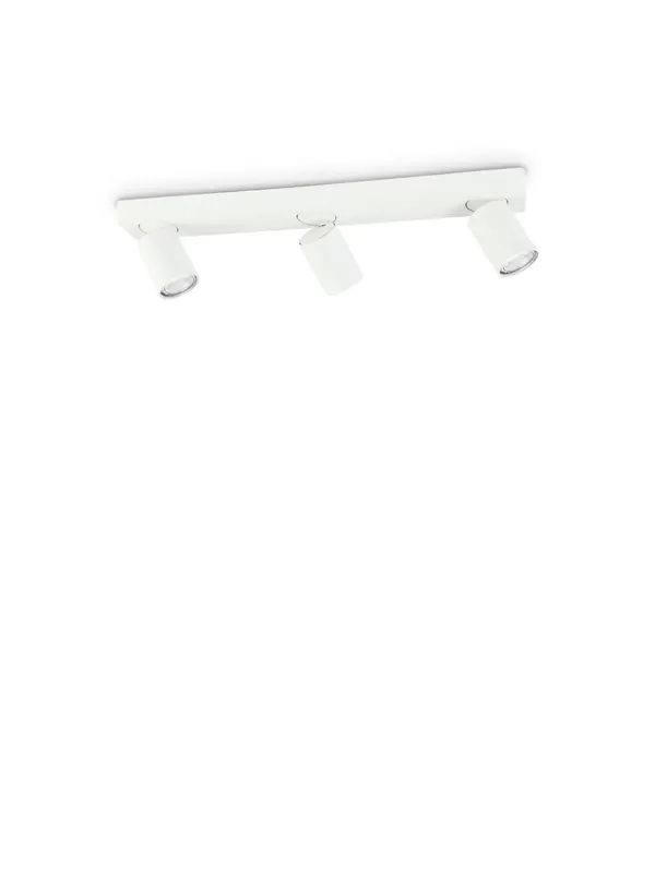 Affare Plafoniera con faretti spot moderno design bianco 3 luci DL1879
