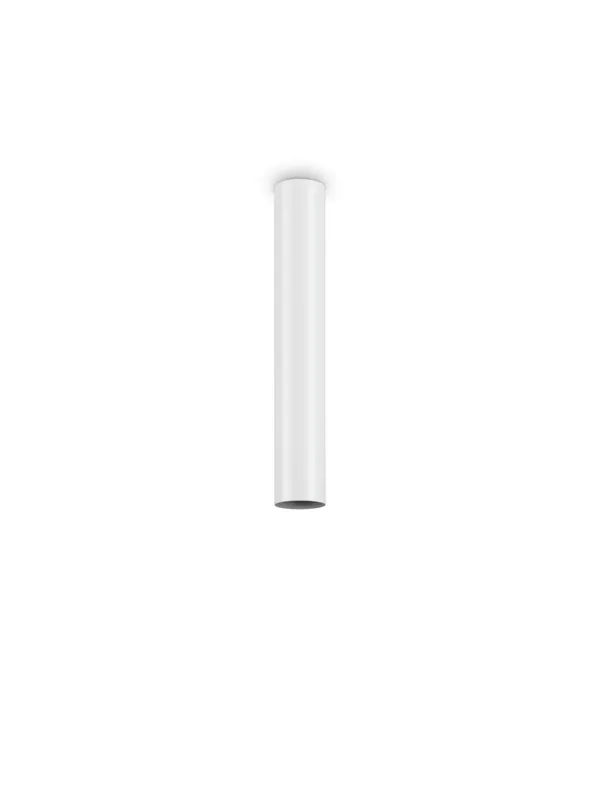 Esclusivo Plafoniera a cilindro moderno design bianco h40cm DL1870