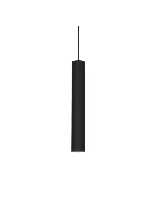 Pagamento Sicuro Lampadario a sospensione cilindro moderno design nero DL1866