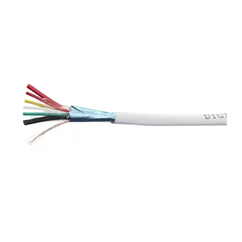 Popolare cavo allarme antifurto schermato sac02751022gcsnb 2X0.75+10X0,22 matassa da 1metro rmc12al75cym1