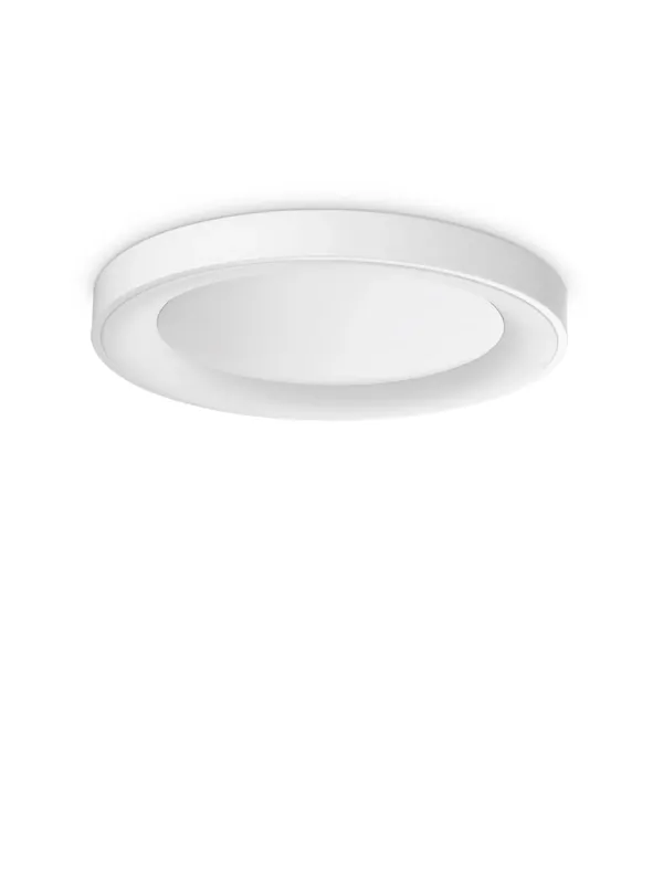 Plafoniera moderna a led design bianco d.50cm DL1862 Spedito Oggi