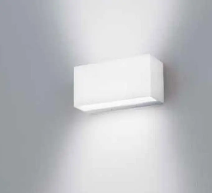 NOBILE ILLUMINAZIONE APPLIQUE LED 2X15W LUCE CALDA 3000K BIANCO BA20/2A/3K/W Economico